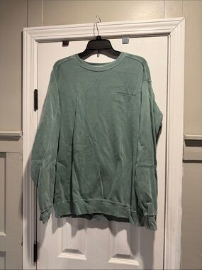 Magnolia Men's Crewneck Sweatshirt in Muted Sage Green